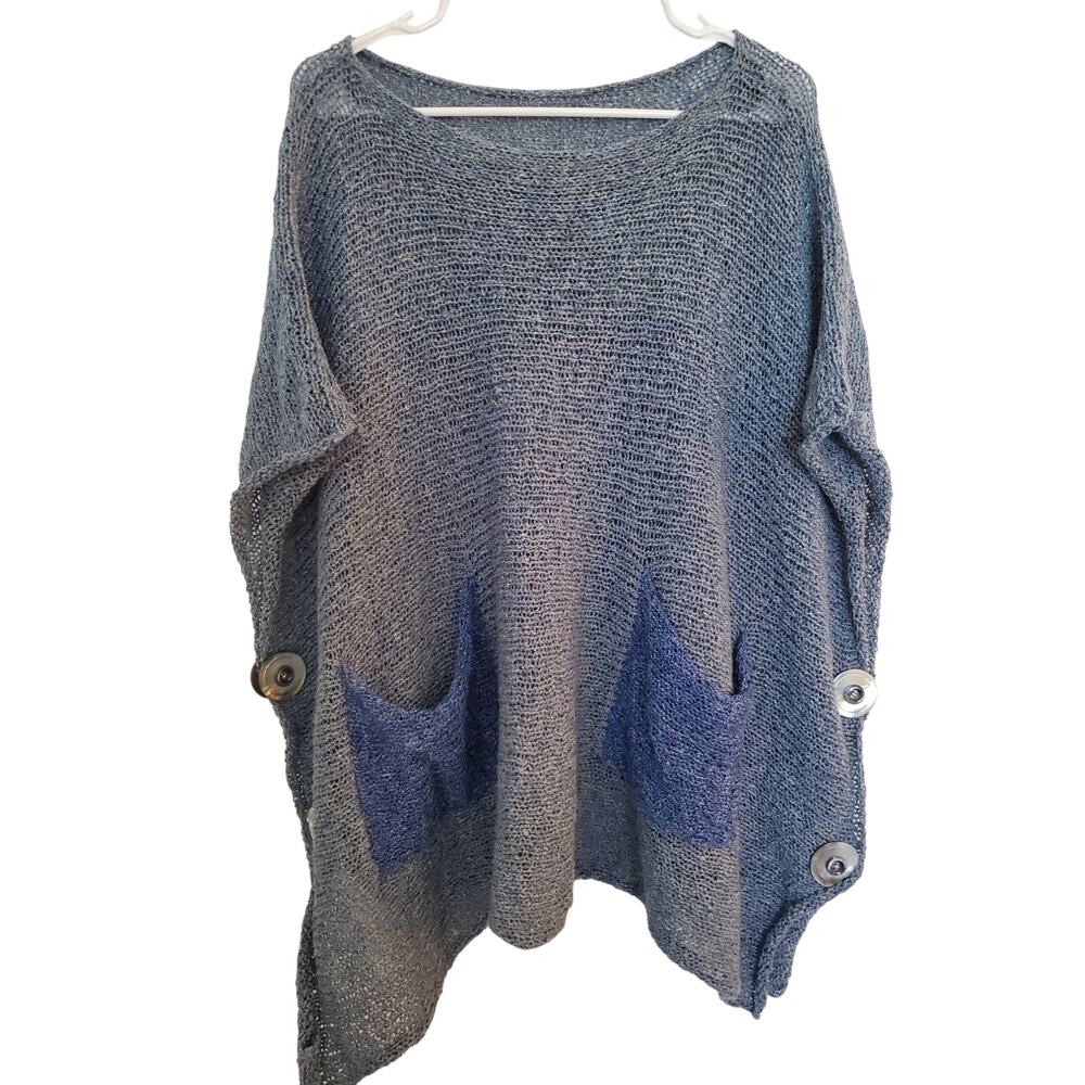 Artsy Poncho Sweater Non Branded Womens‎ One Size